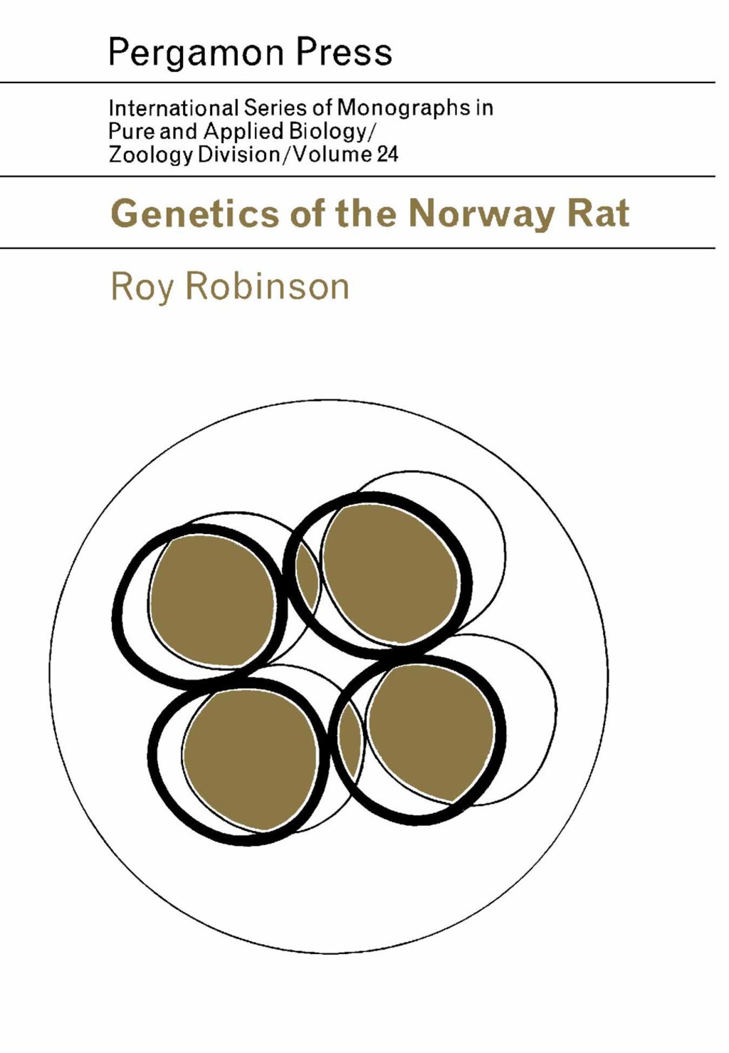 Genetics of the Norway Rat International Series of Monographs in Pure and Applied Biology 