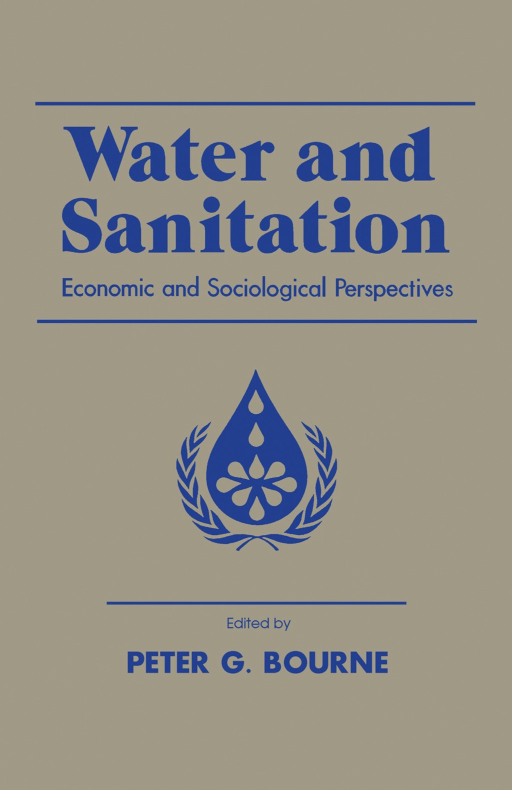 Water and Sanitation Economic and Sociological Perspectives 