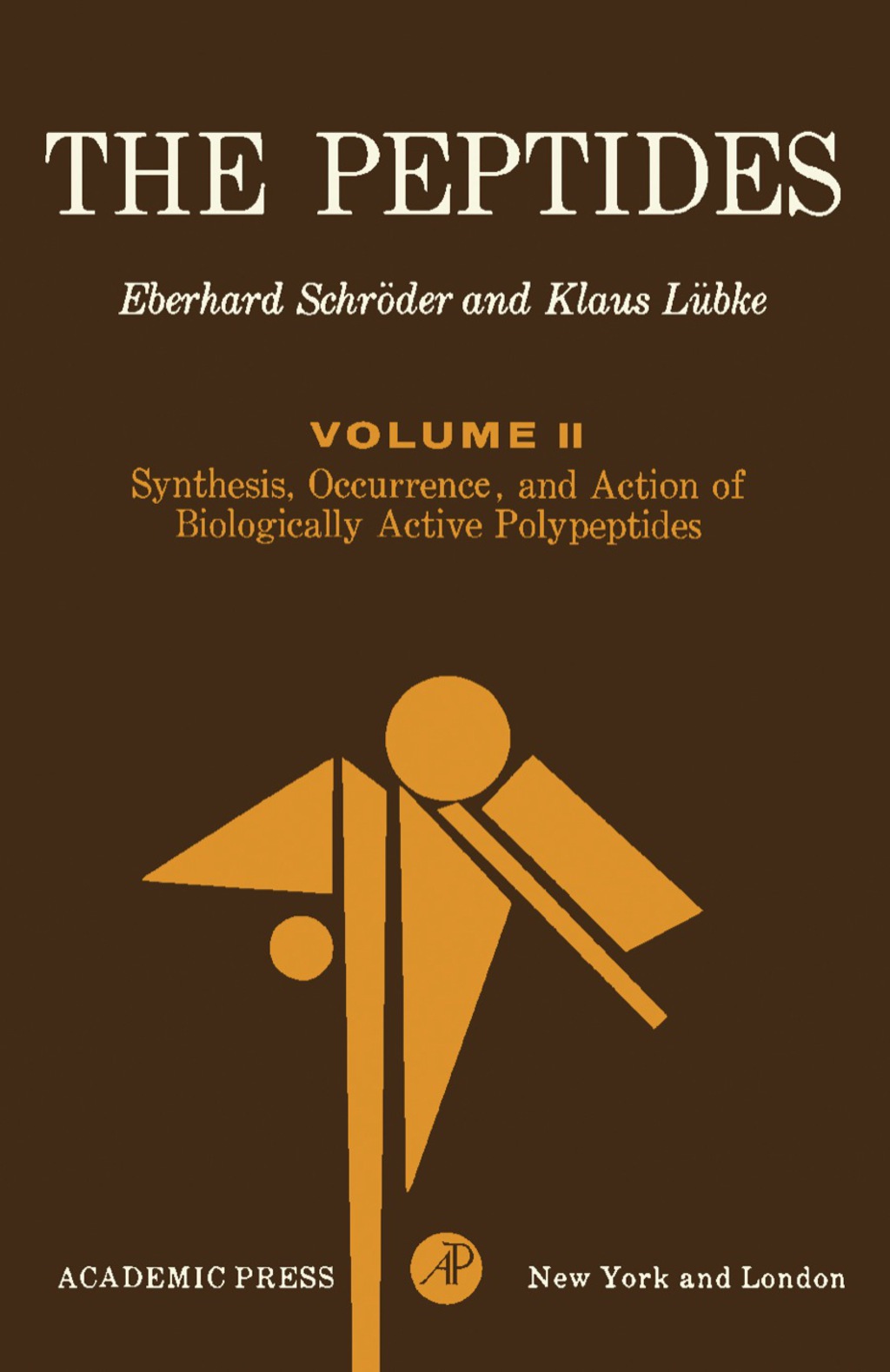 The Peptides Volume II Synthesis, Occurrence, and Action of Biologically Active Polypeptides 