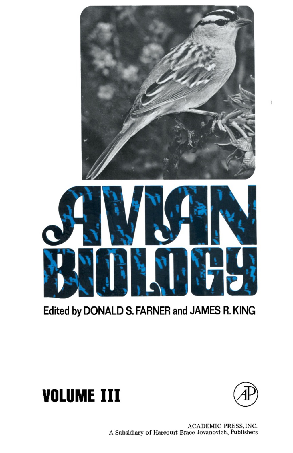 Avian Biology Volume III 