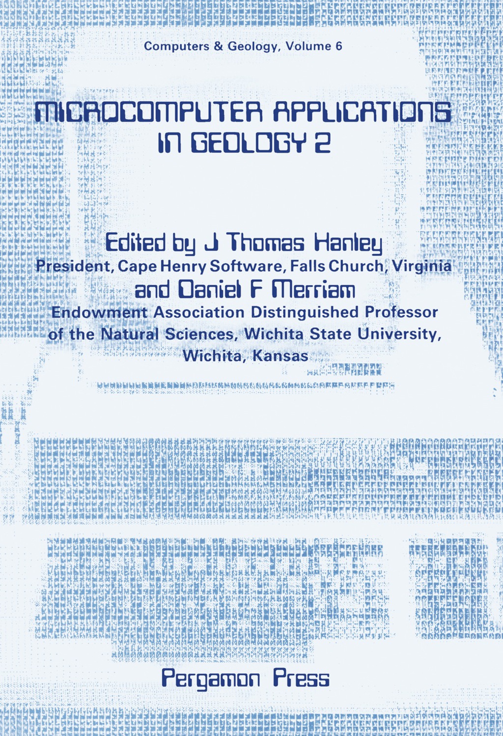 Microcomputer Applications in Geology 2 