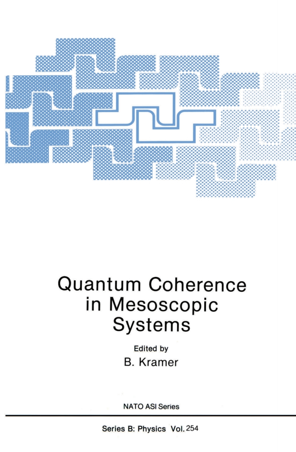 Quantum Coherence in Mesoscopic Systems 