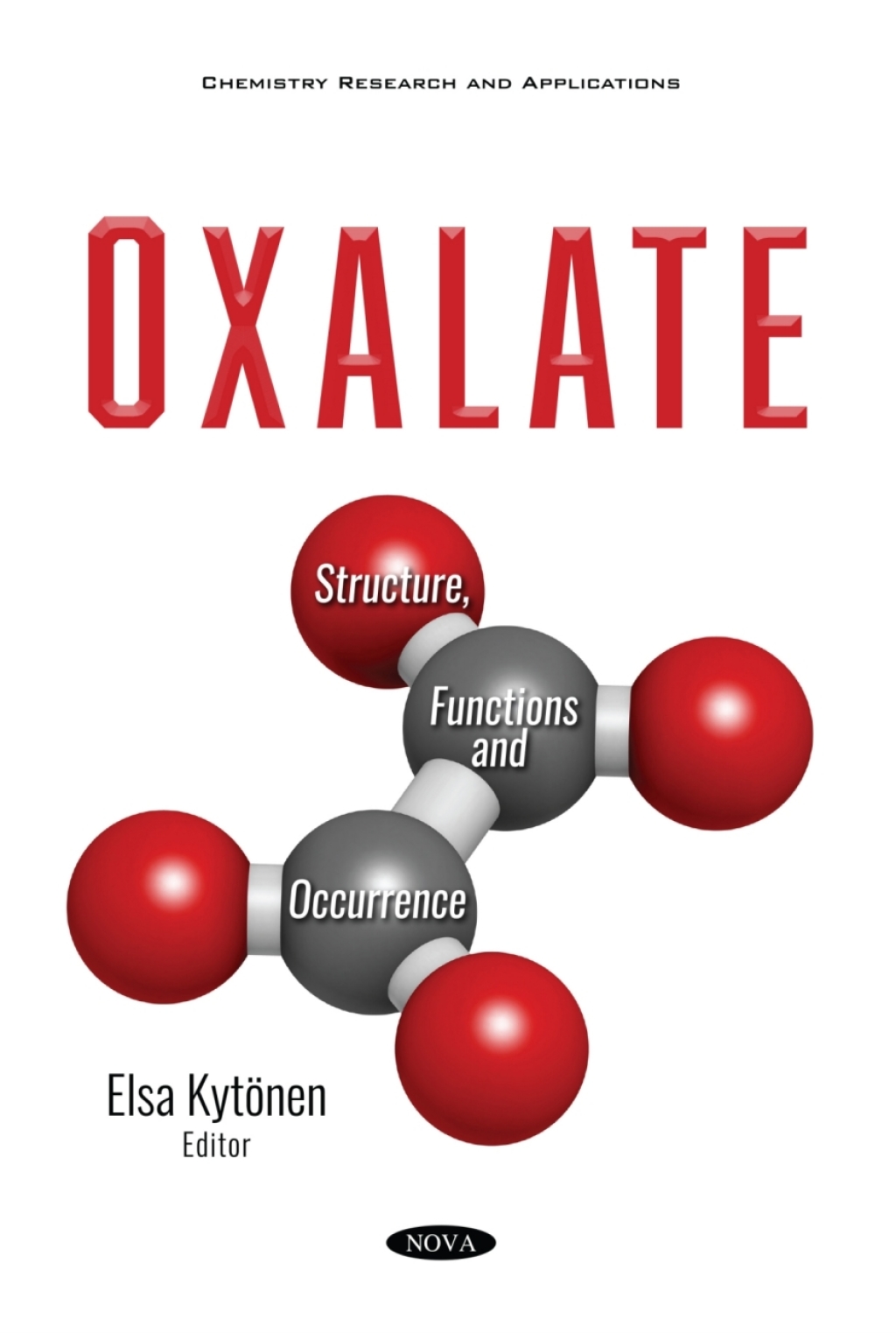 Oxalate: Structure, Functions and Occurrence 