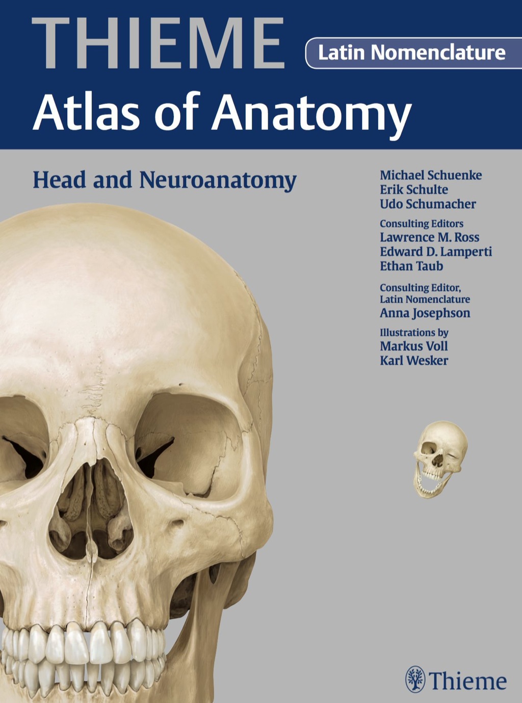 Head and Neuroanatomy - Latin Nomencl. (THIEME Atlas of Anatomy) 1st Edition