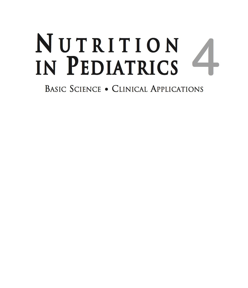 Manual of Pediatric Nutrition, 5e 5th Edition