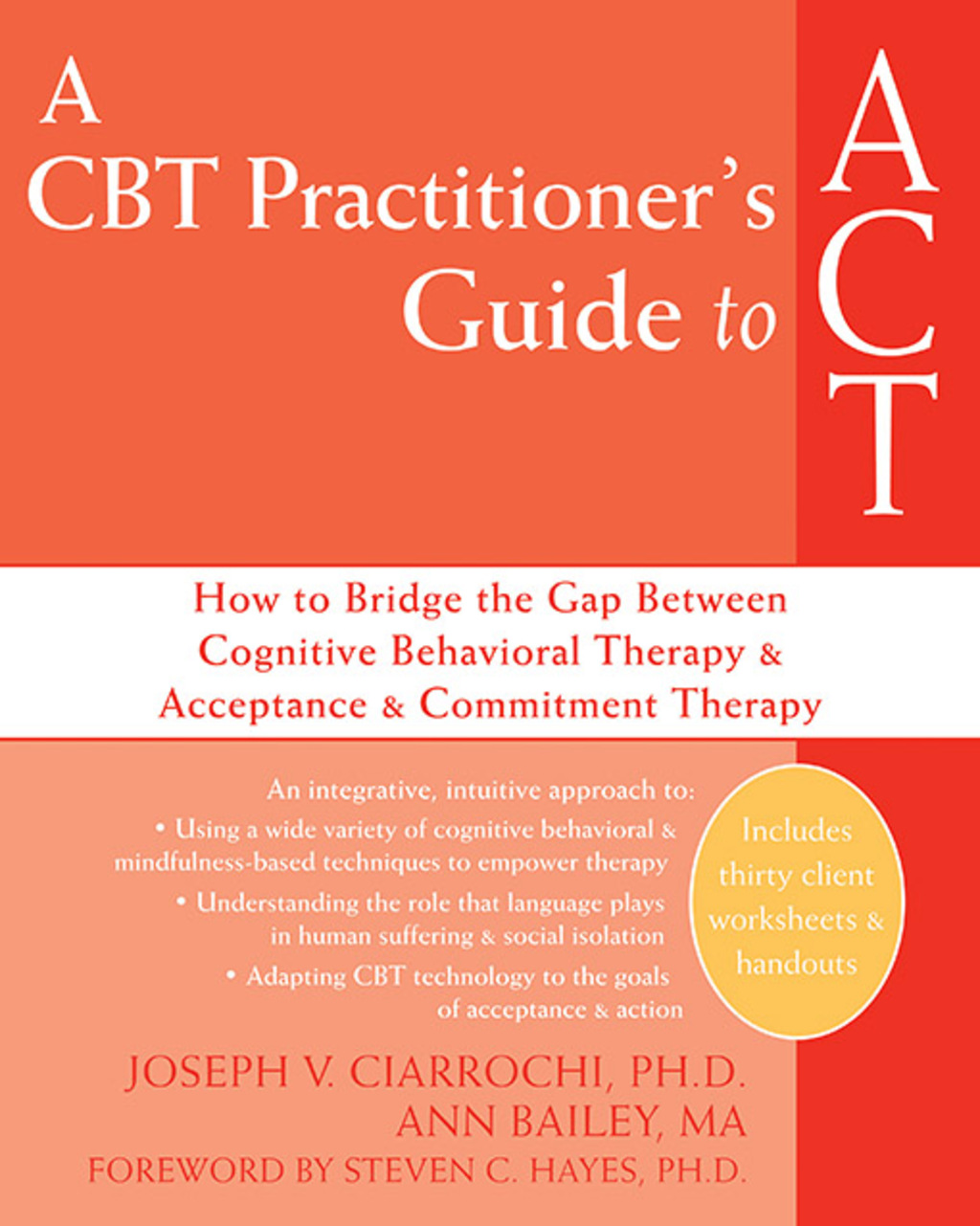 A CBT Practitioner's Guide to ACT How to Bridge the Gap Between Cognitive Behavioral Therapy and Acceptance and Commitment Therapy 