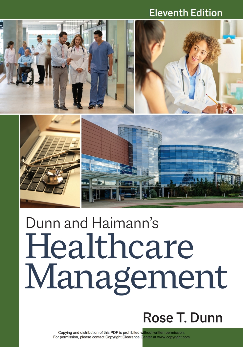 Dunn and Haimann's Healthcare Management 11th Edition
