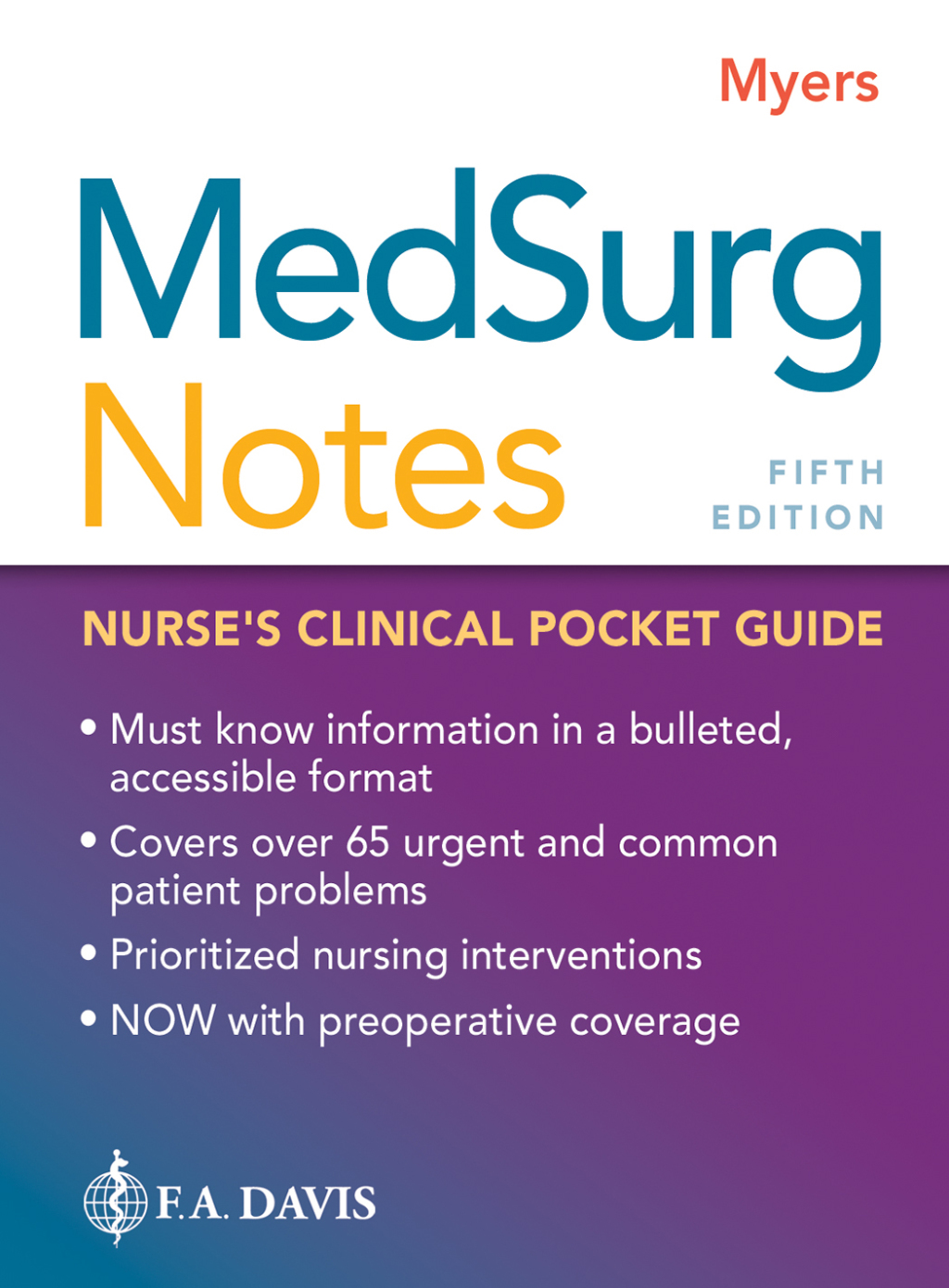 MedSurg Notes Nurse's Clinical Pocket Guide 5th Edition
