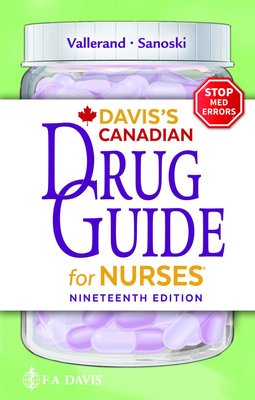 Davis's Canadian Drug Guide for Nurses 19th Edition