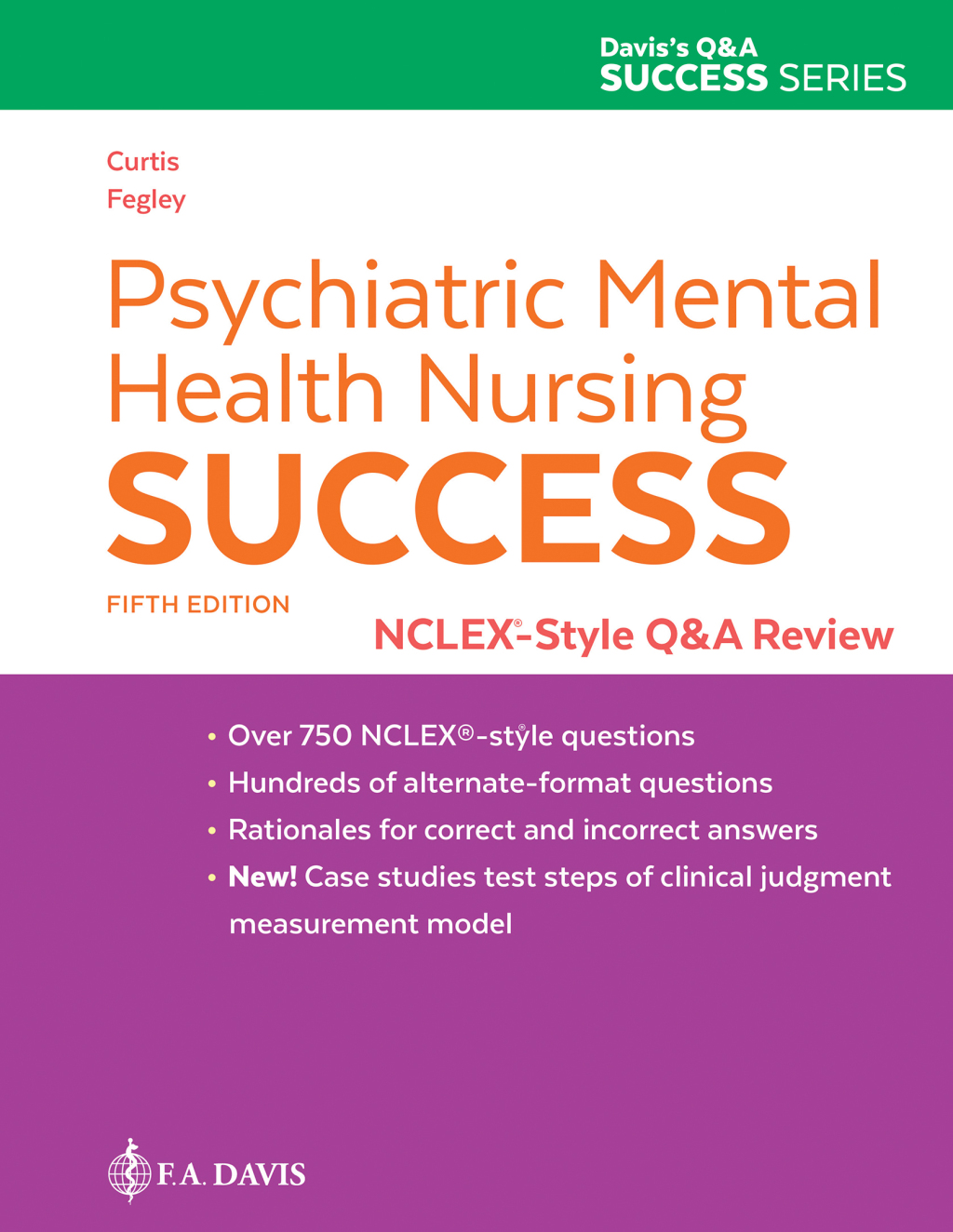 Psychiatric Mental Health Nursing Success NCLEX-Style Q&A Review 5th Edition