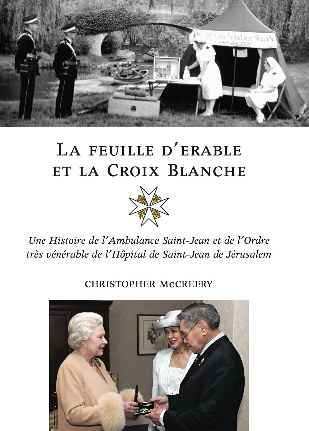 La feuille d'ÃƒÂ©rable et la Croix-Blanche 