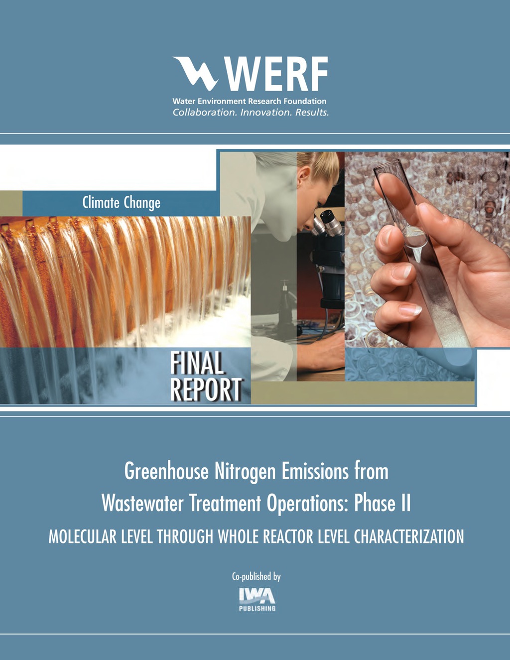 Greenhouse Nitrogen Emissions from Wastewater Treatment Operations Phase II Molecular Level Through Whole Reactor Level Characterization 