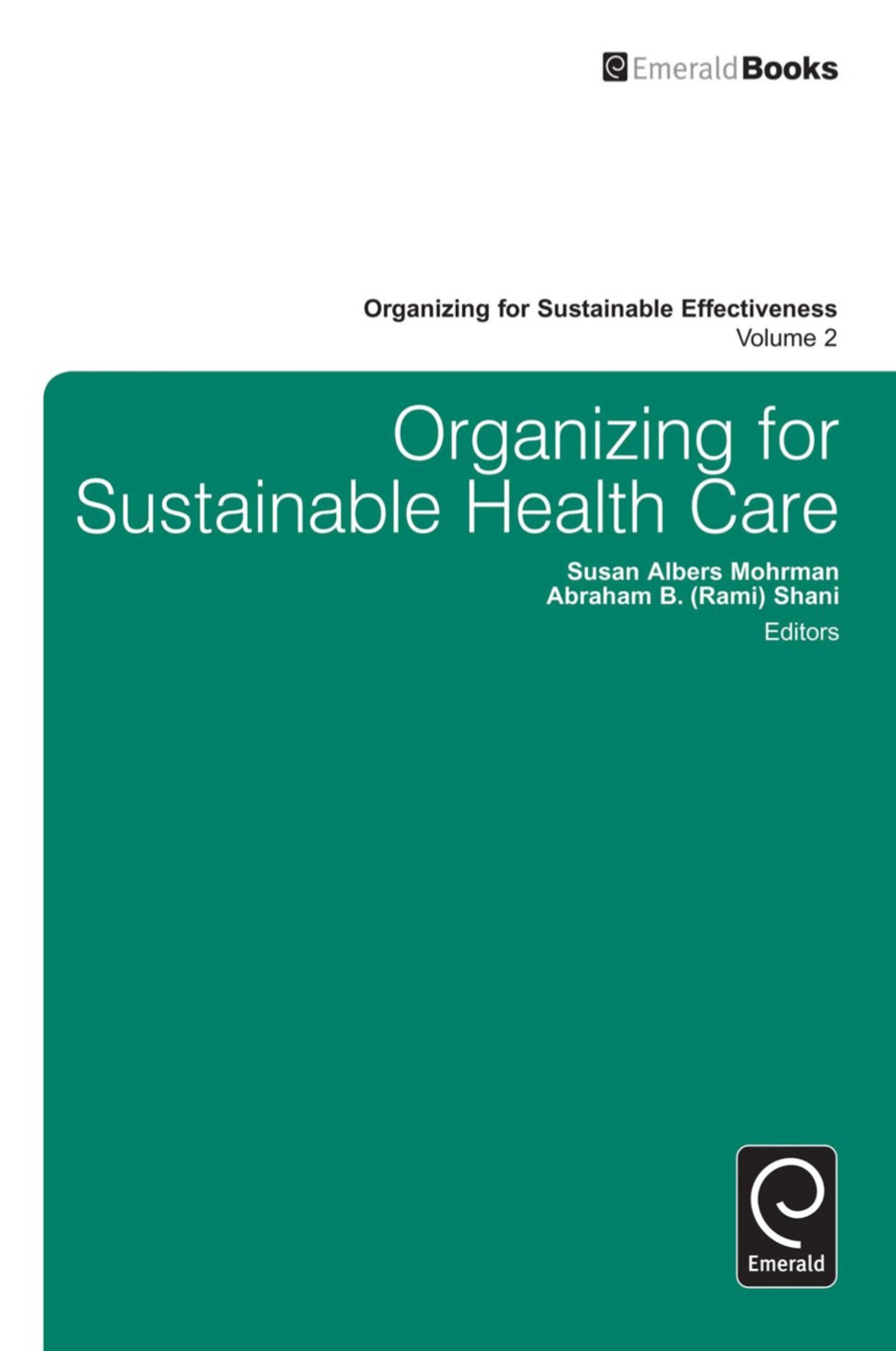 Organizing for Sustainable Healthcare 