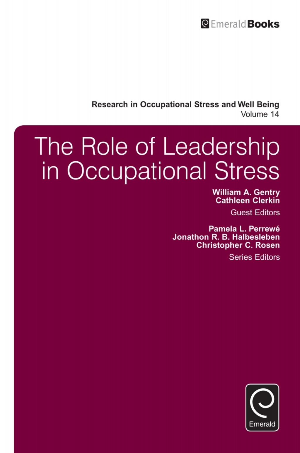 The Role of Leadership in Occupational Stress 