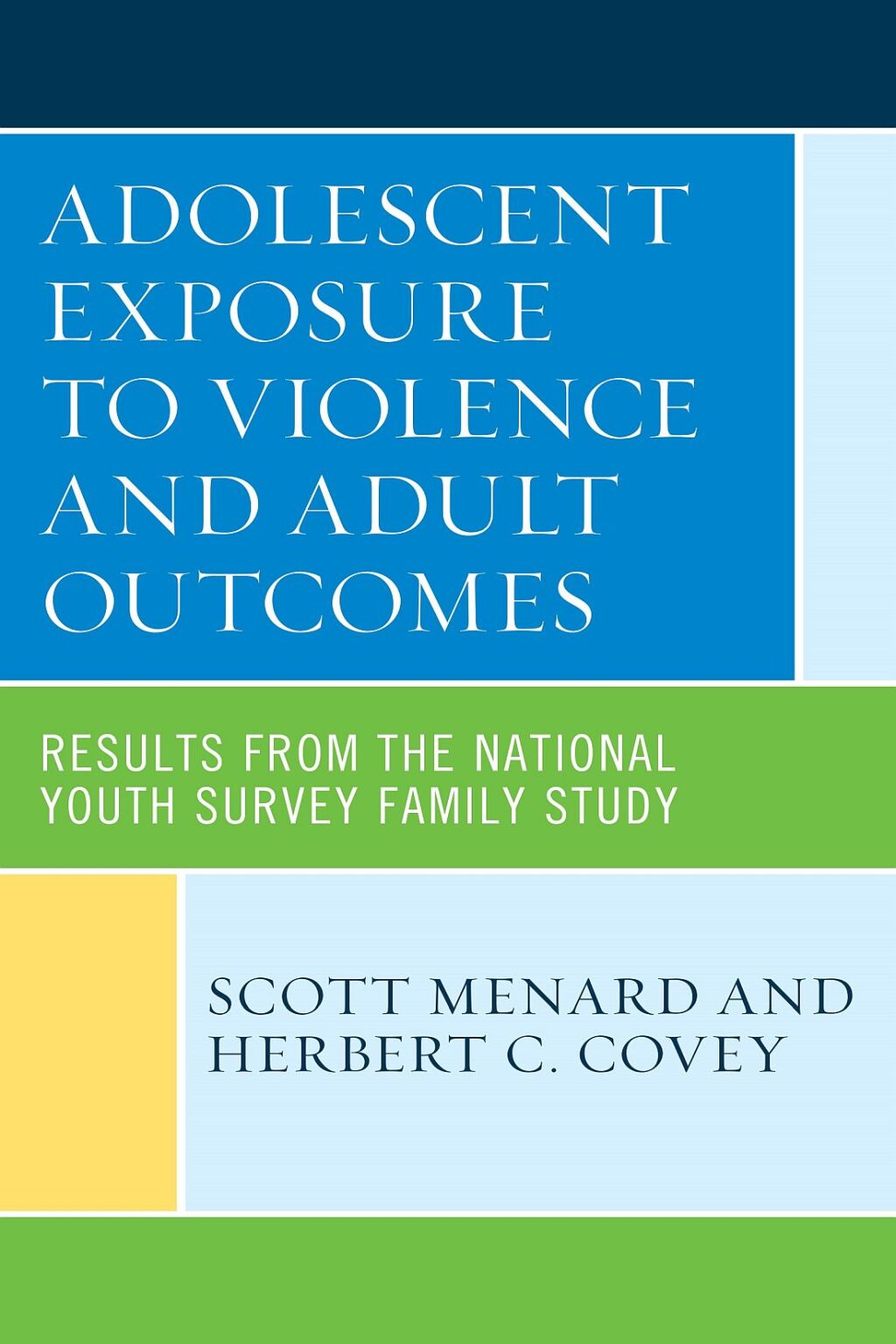 Adolescent Exposure to Violence and Adult Outcomes Results from the National Youth Survey Family Study 
