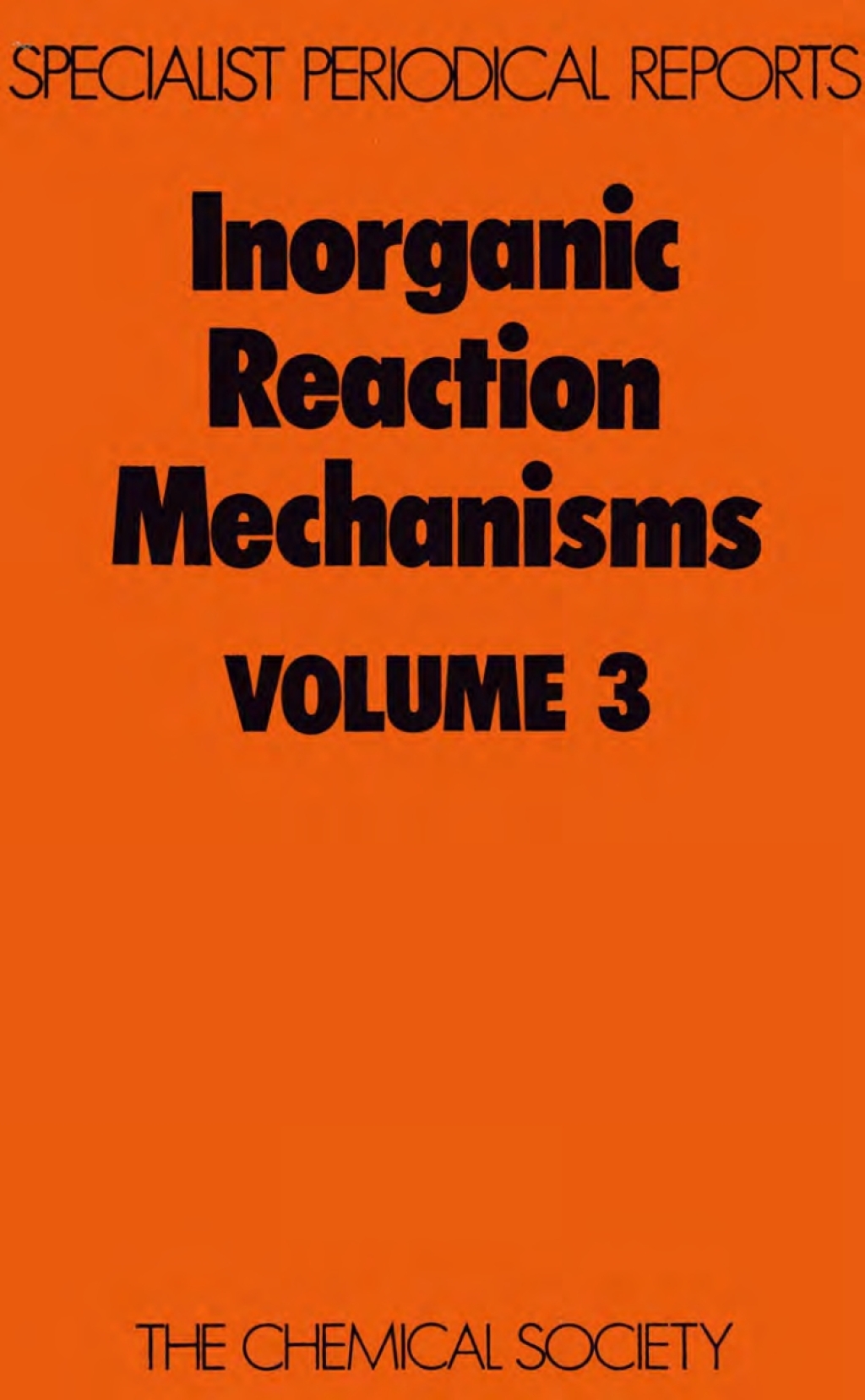 Inorganic Reaction Mechanisms 1st Edition