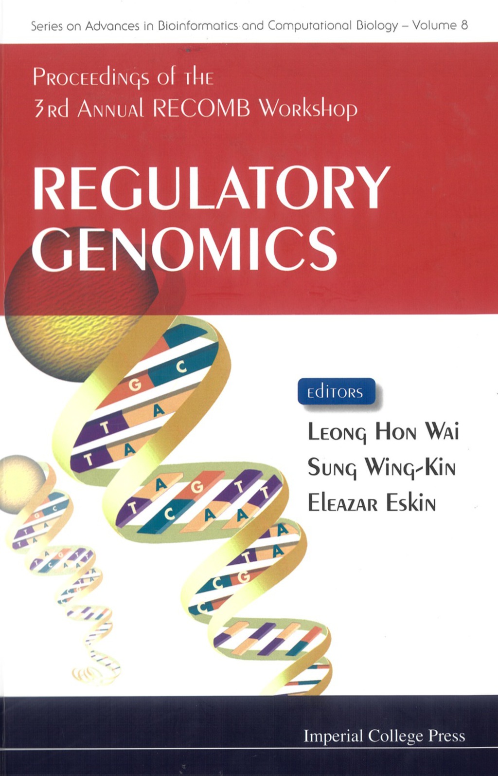 REGULATORY GENOMICS         (V8) 