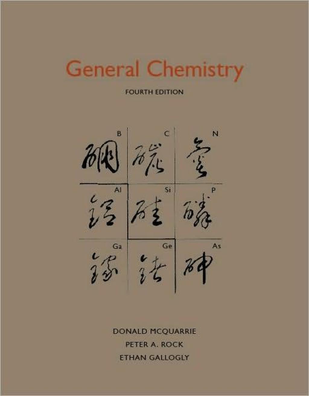 General Chemistry Atoms First 4th Edition