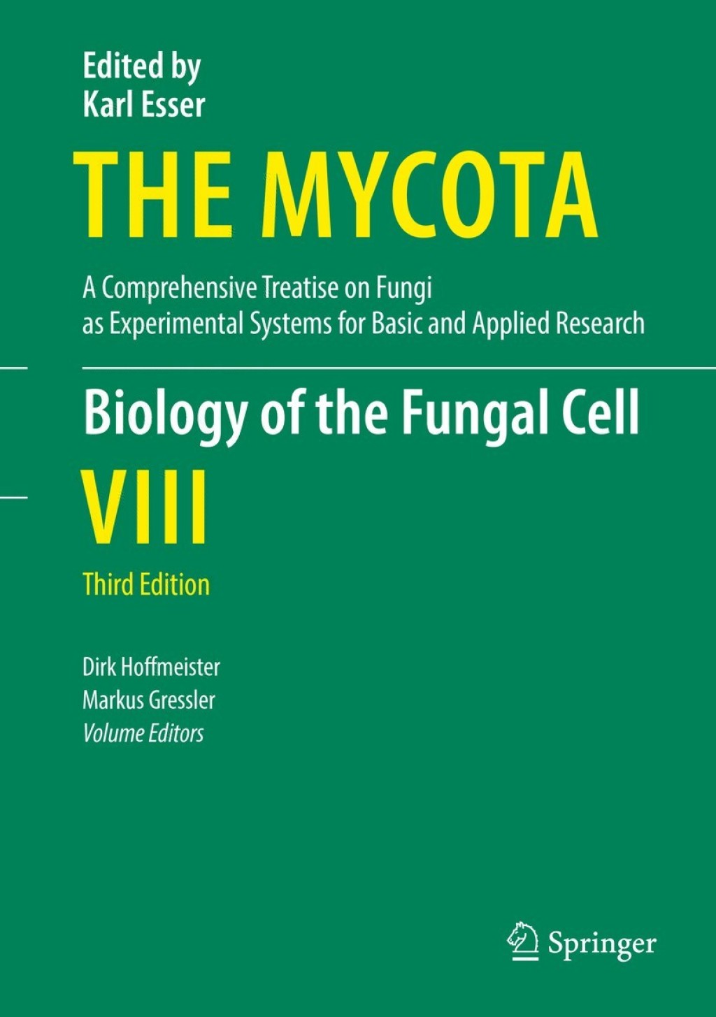 Biology of the Fungal Cell 3rd Edition