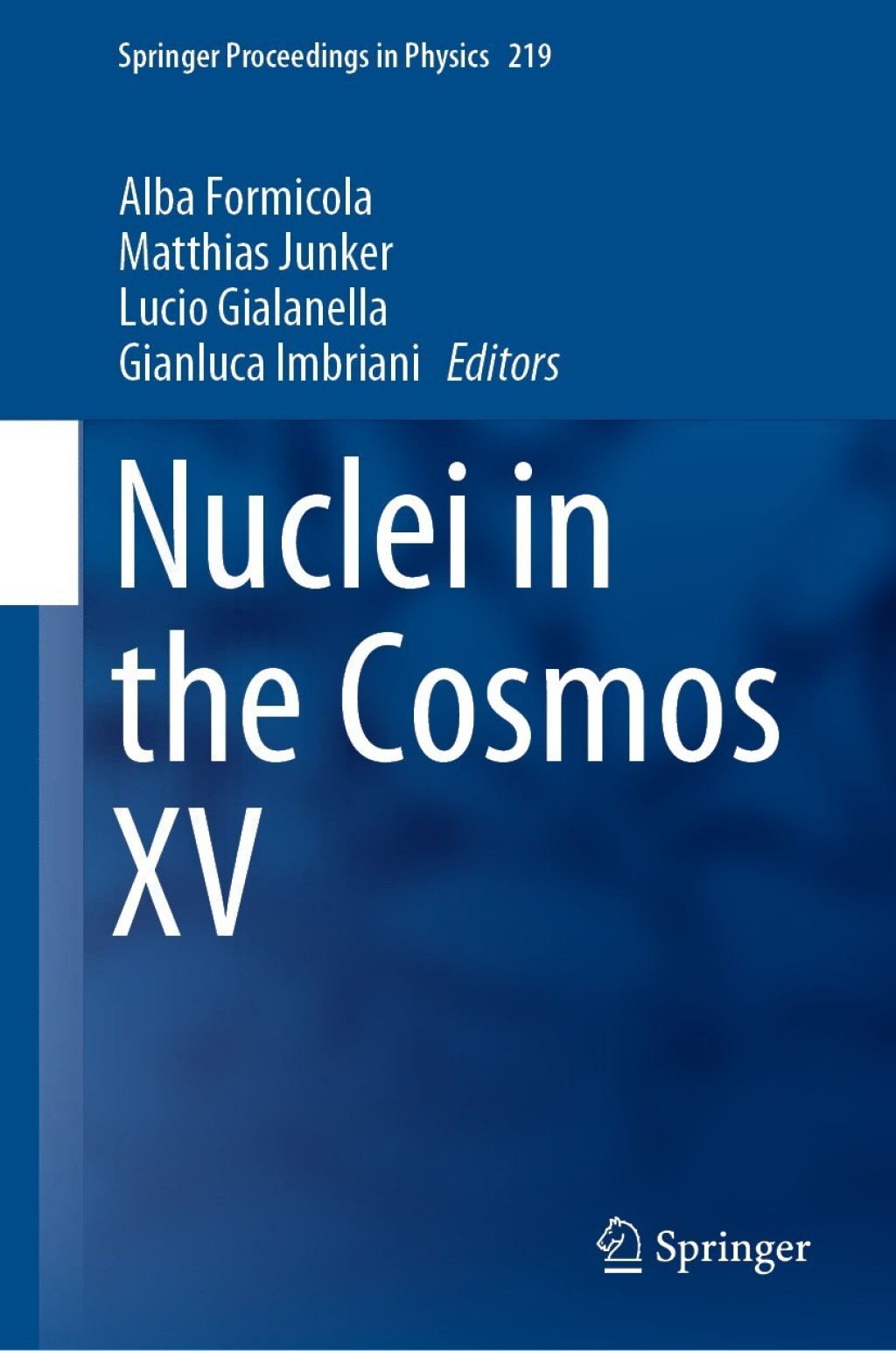 Nuclei in the Cosmos XV 