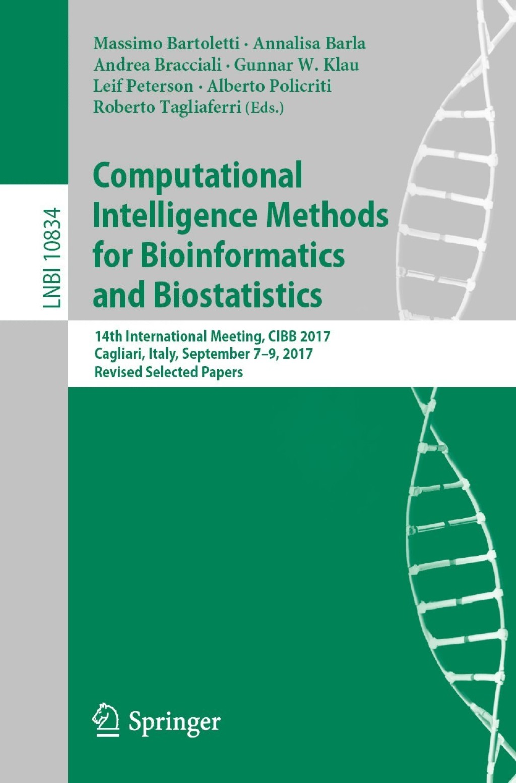 Computational Intelligence Methods for Bioinformatics and Biostatistics 14th International Meeting, CIBB 2017, Cagliari, Italy, September 7-9, 2017, Revised Selected Papers 