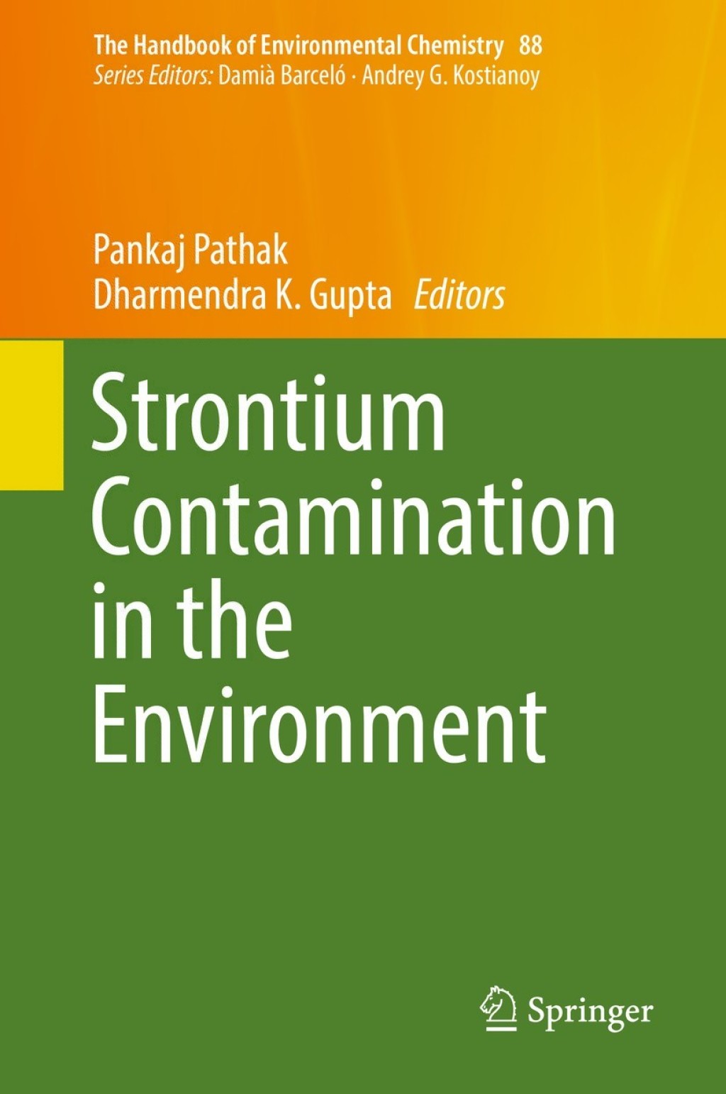 Strontium Contamination in the Environment 