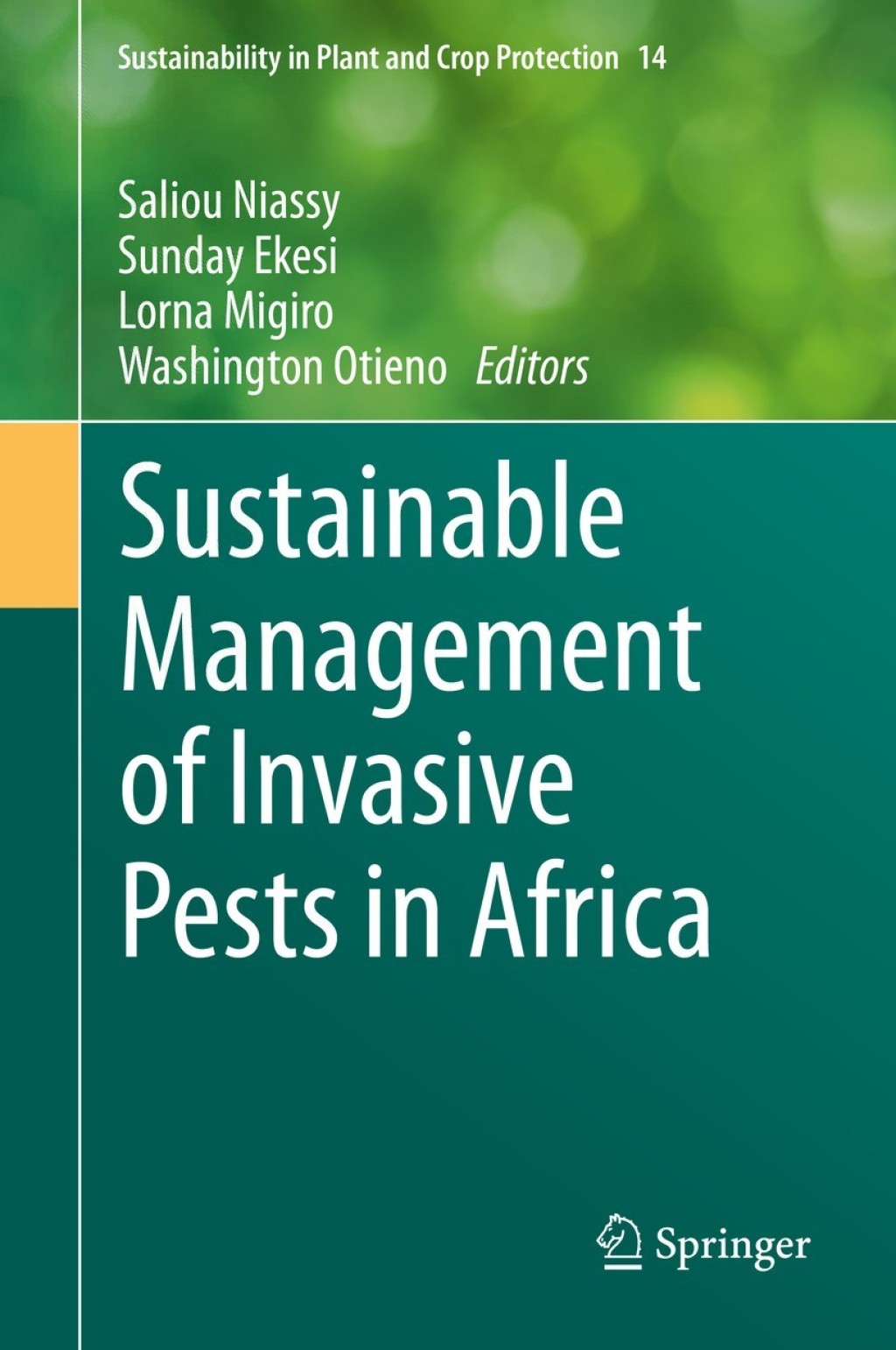 Sustainable Management of Invasive Pests in Africa 1st Edition