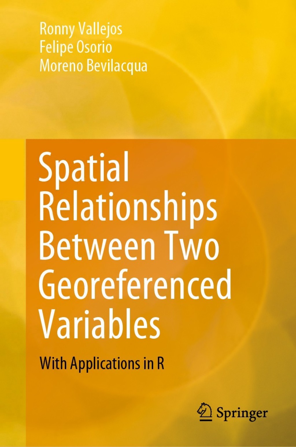 Spatial Relationships Between Two Georeferenced Variables With Applications in R 