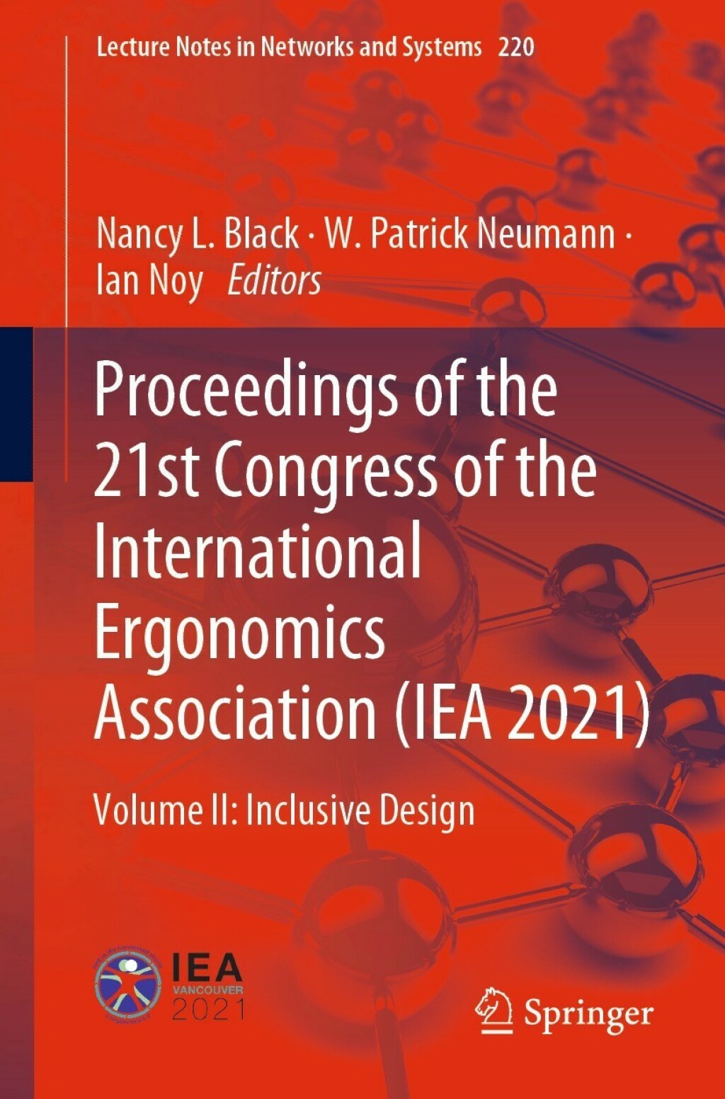 Proceedings of the 21st Congress of the International Ergonomics Association (IEA 2021) Volume II: Inclusive Design 