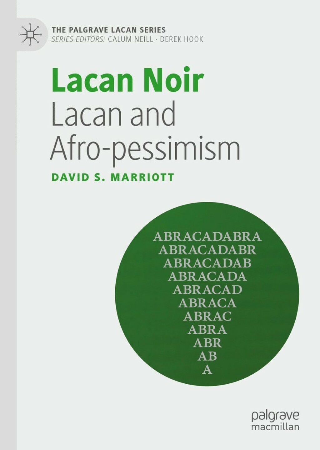 Lacan Noir Lacan and Afro-pessimism 