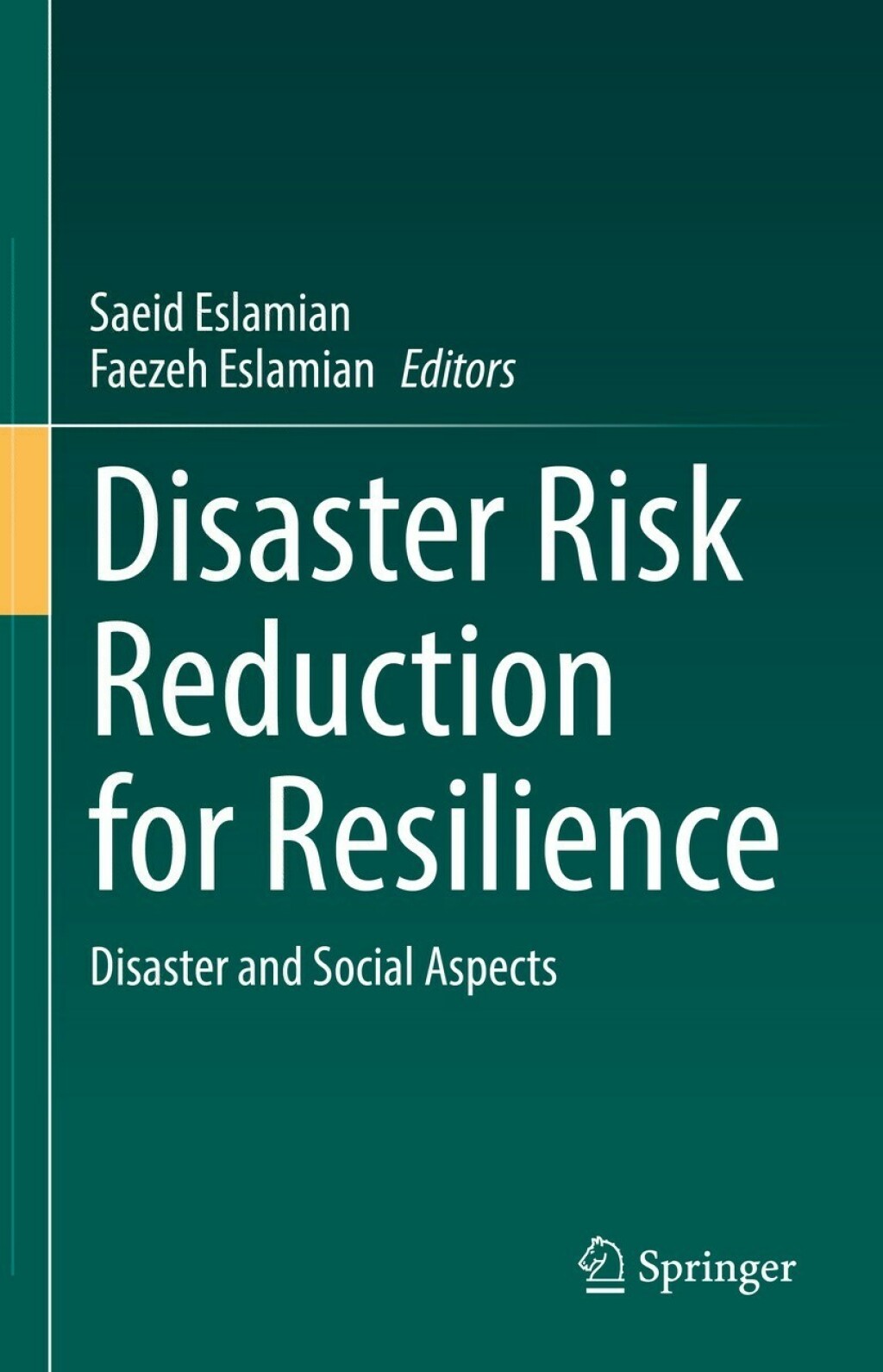 Disaster Risk Reduction for Resilience Disaster and Social Aspects 