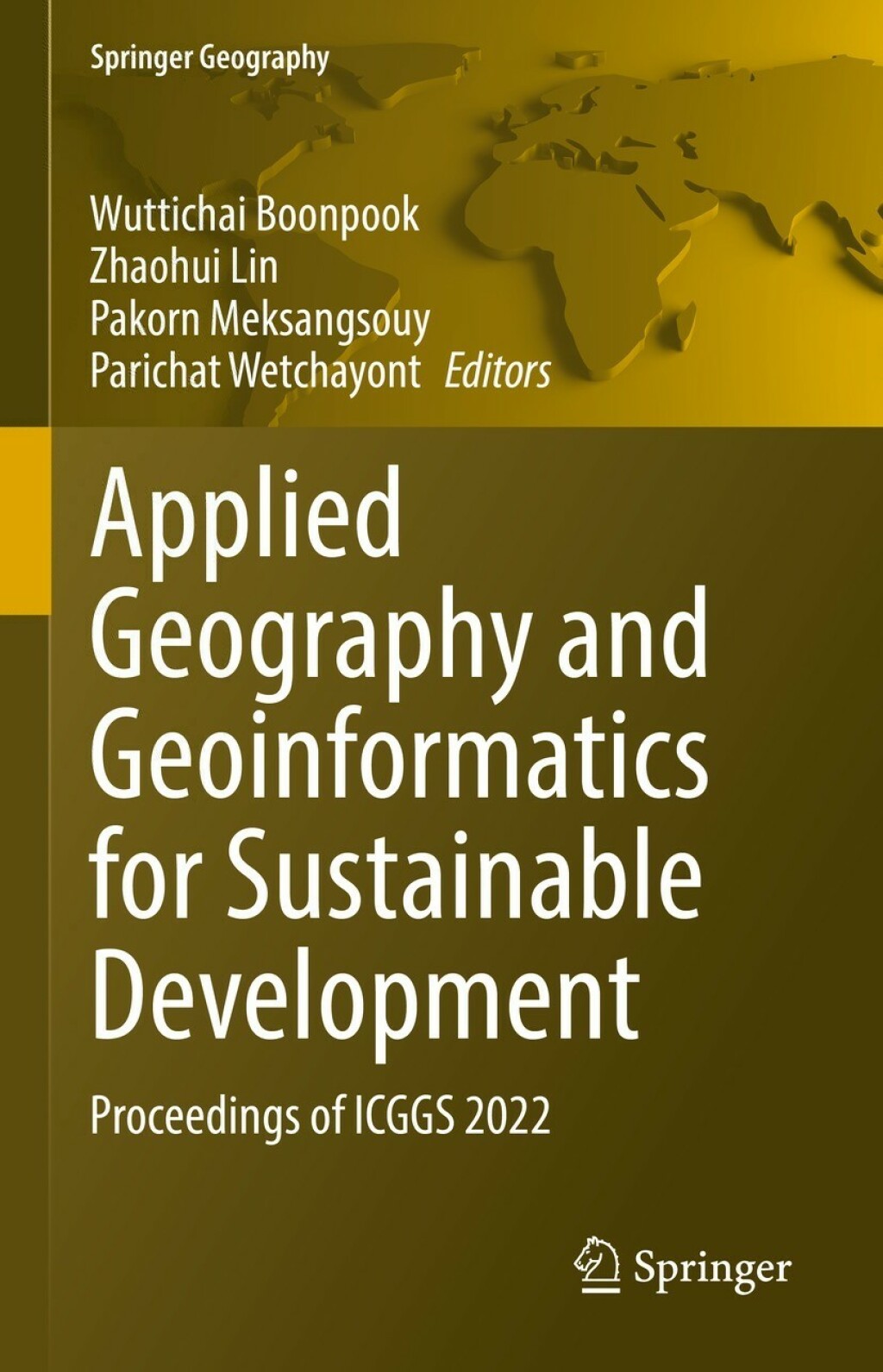 Applied Geography and Geoinformatics for Sustainable Development Proceedings of ICGGS 2022 