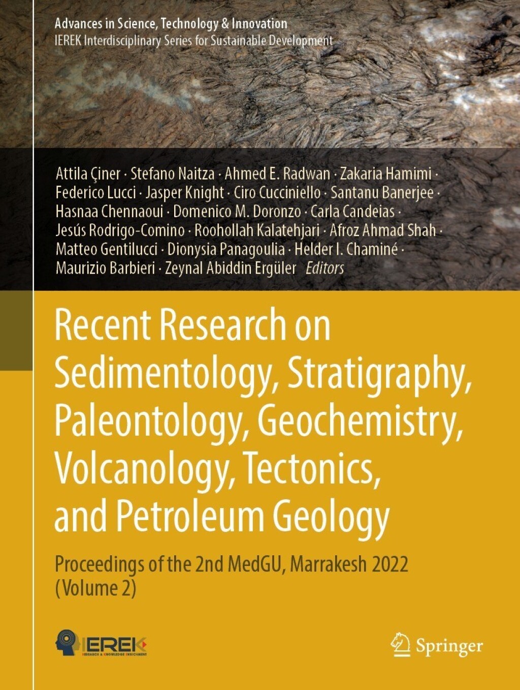 Recent Research on Sedimentology, Stratigraphy, Paleontology, Geochemistry, Volcanology, Tectonics, and Petroleum Geology Proceedings of the 2nd MedGU, Marrakesh 2022 (Volume 2) 