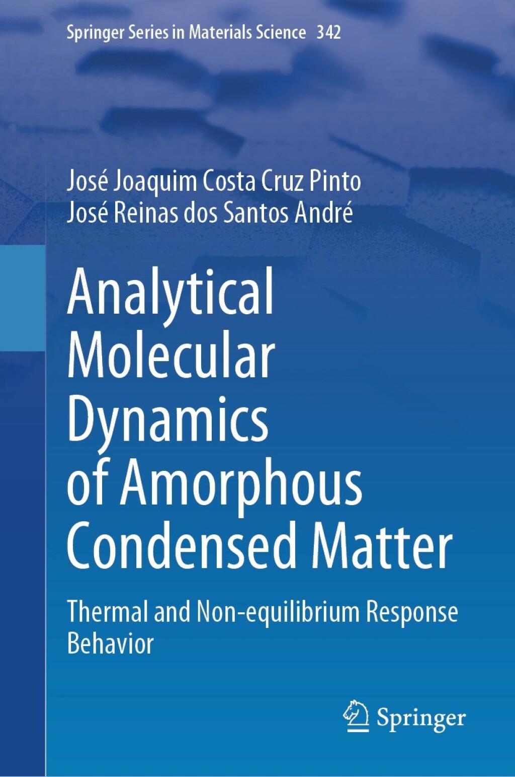 Analytical Molecular Dynamics of Amorphous Condensed Matter Thermal and Non-equilibrium Response Behavior 