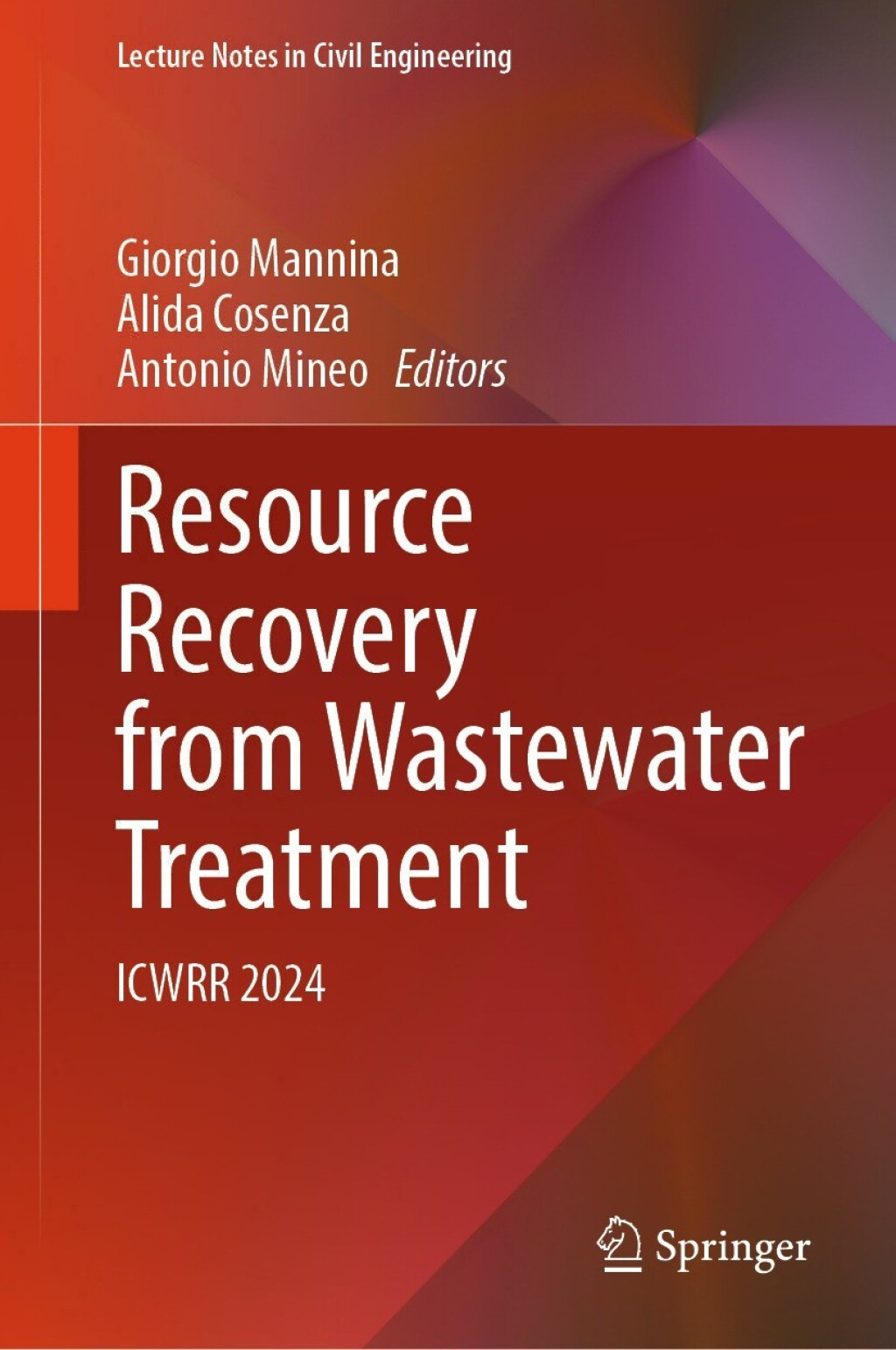 Resource Recovery from Wastewater Treatment ICWRR 2024 
