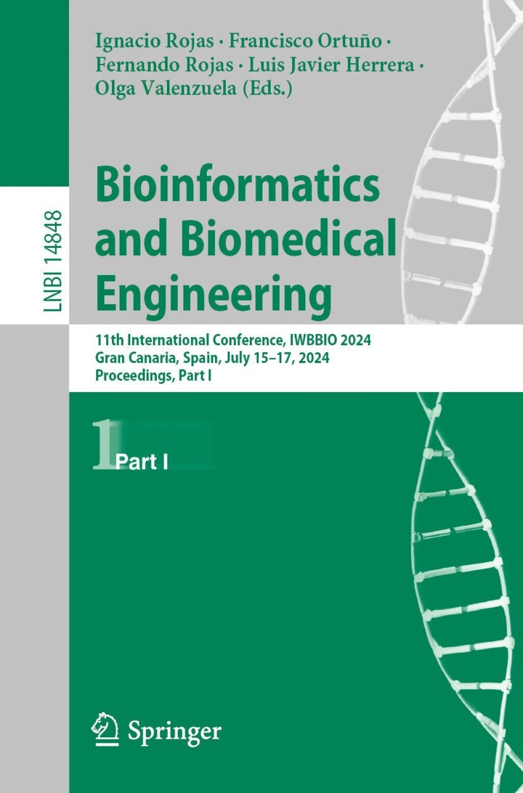 Bioinformatics and Biomedical Engineering 11th International Conference, IWBBIO 2024, Meloneras, Gran Canaria, Spain, July 15Ã¢â‚¬â€œ17, 2024, Proceedings, Part I 