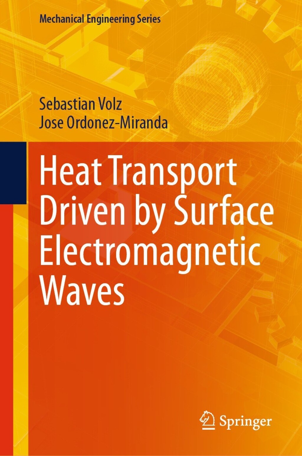 Heat Transport Driven by Surface Electromagnetic Waves 