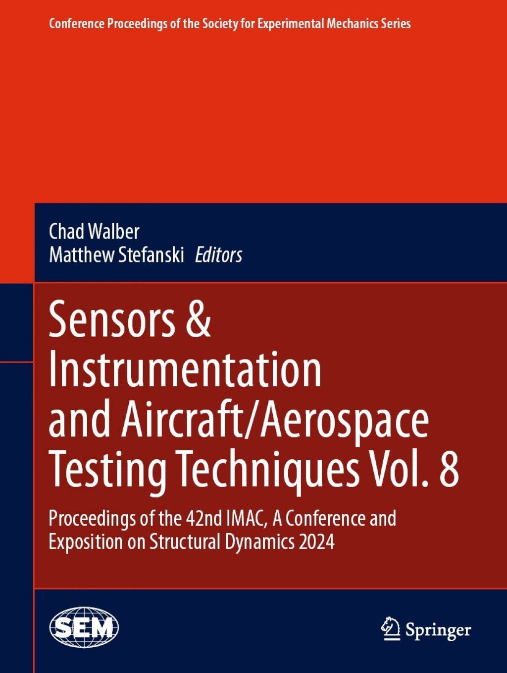 Sensors & Instrumentation and Aircraft/Aerospace Testing Techniques Vol. 8 Proceedings of the 42nd IMAC, A Conference and Exposition on Structural Dynamics 2024 