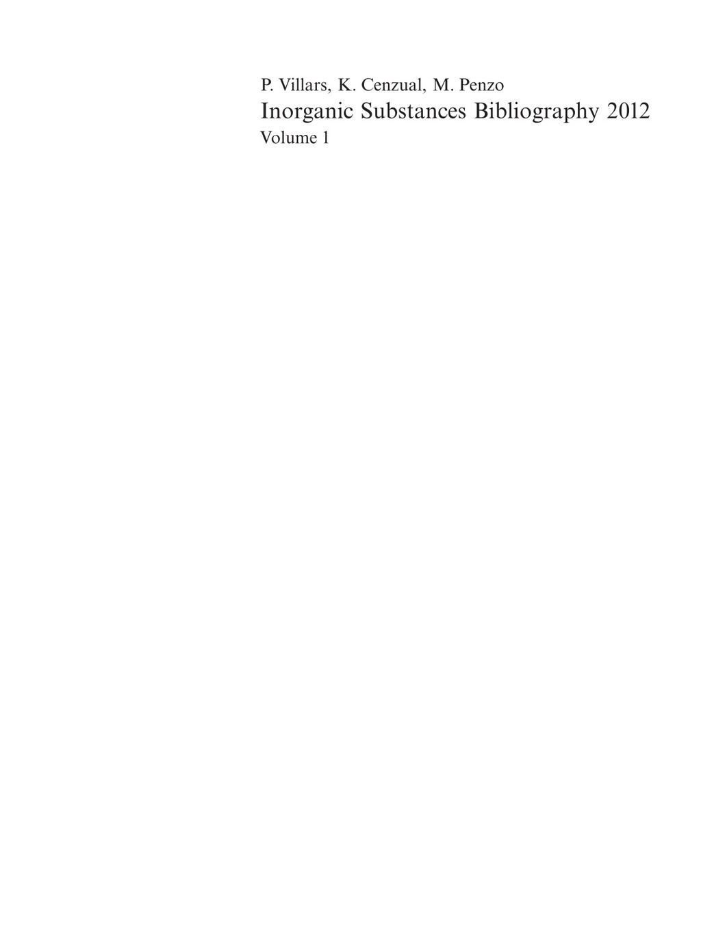 Bibliography 1st Edition