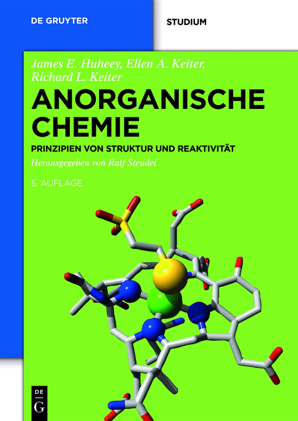 Anorganische Chemie Prinzipien von Struktur und ReaktivitÃƒÂ¤t 5th Edition