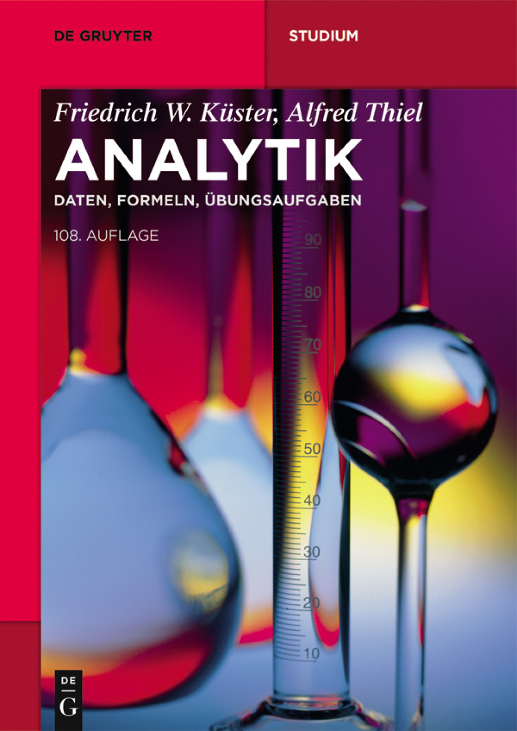 Analytik Daten, Formeln, ÃƒÅ“bungsaufgaben 108th Edition