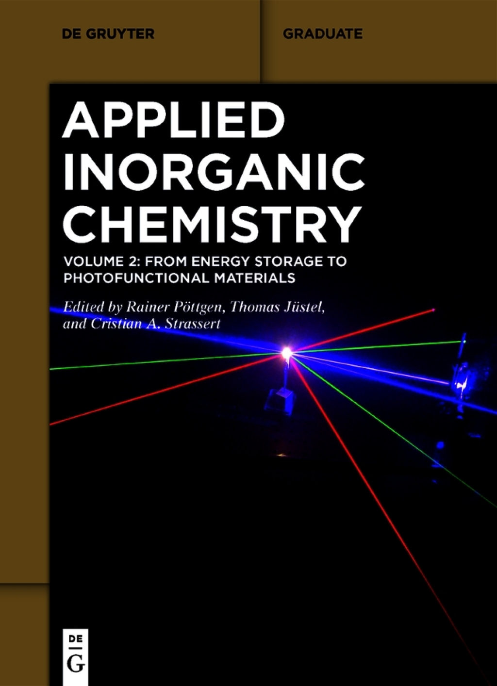 From Energy Storage to Photofunctional Materials 1st Edition