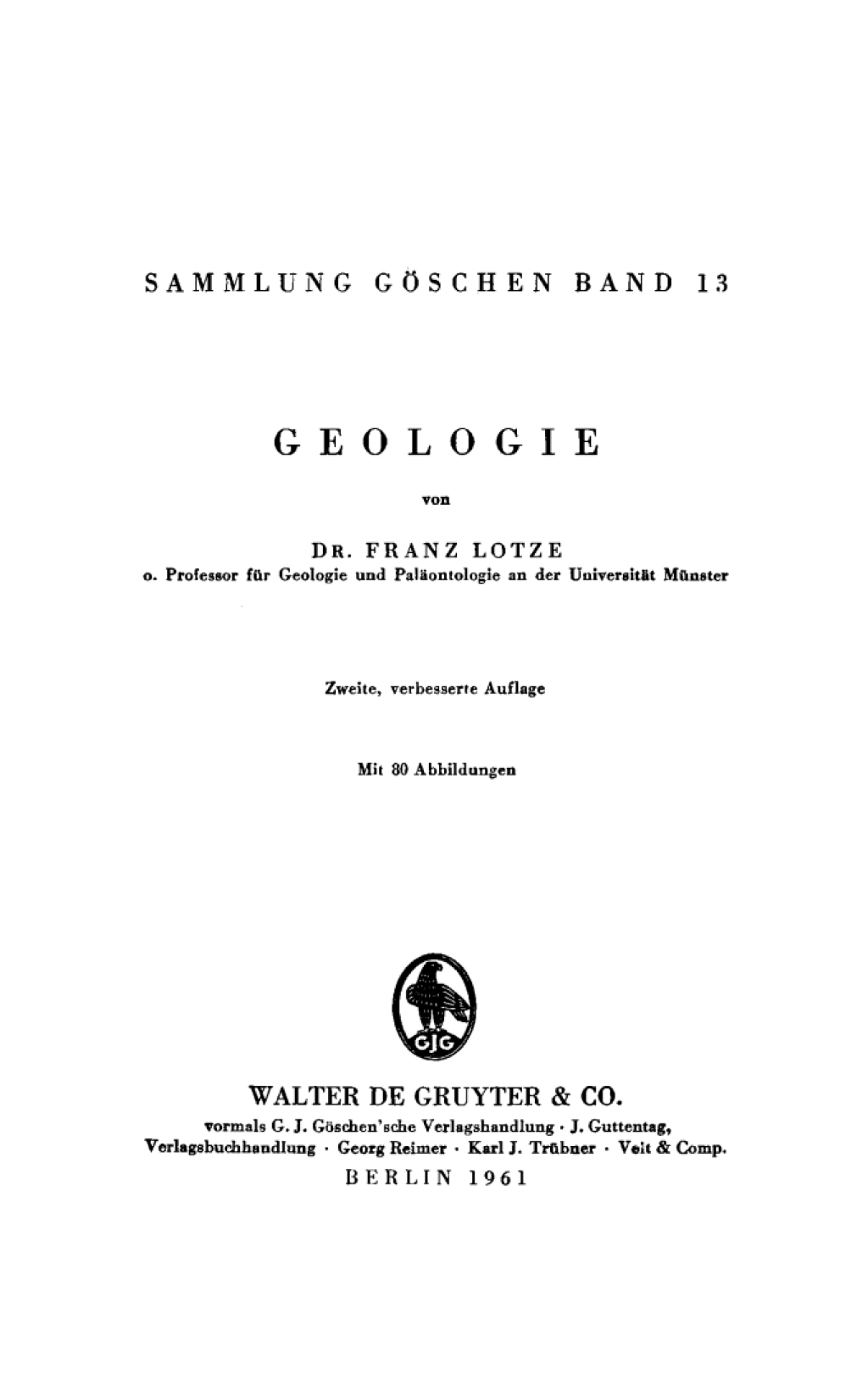 Geologie 2nd Edition