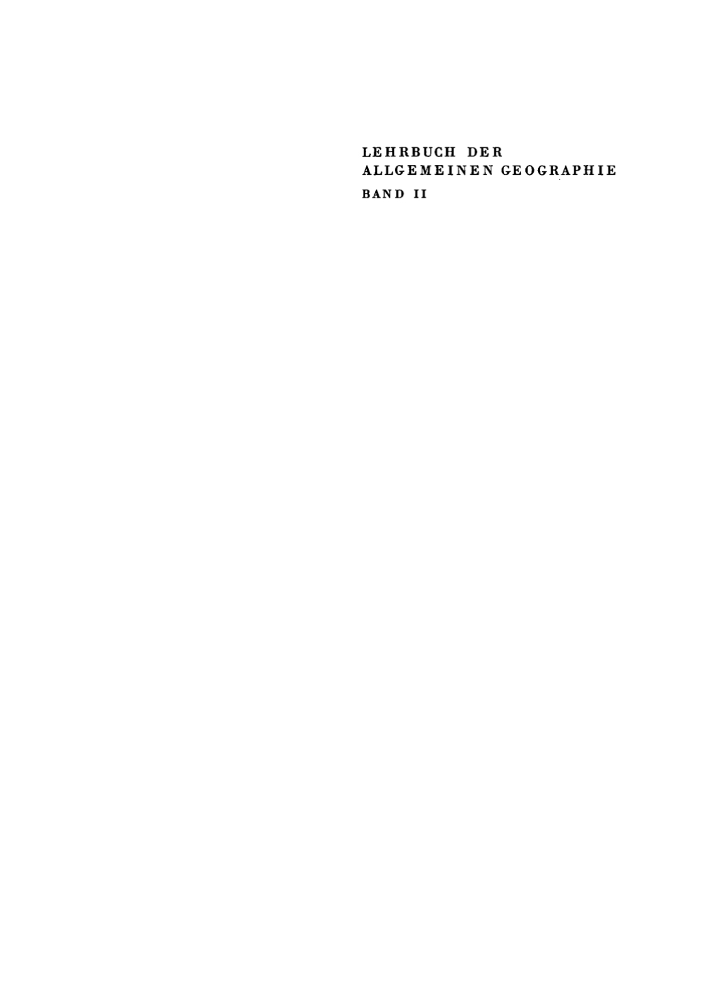 Allgemeine Klimageographie 2nd Edition