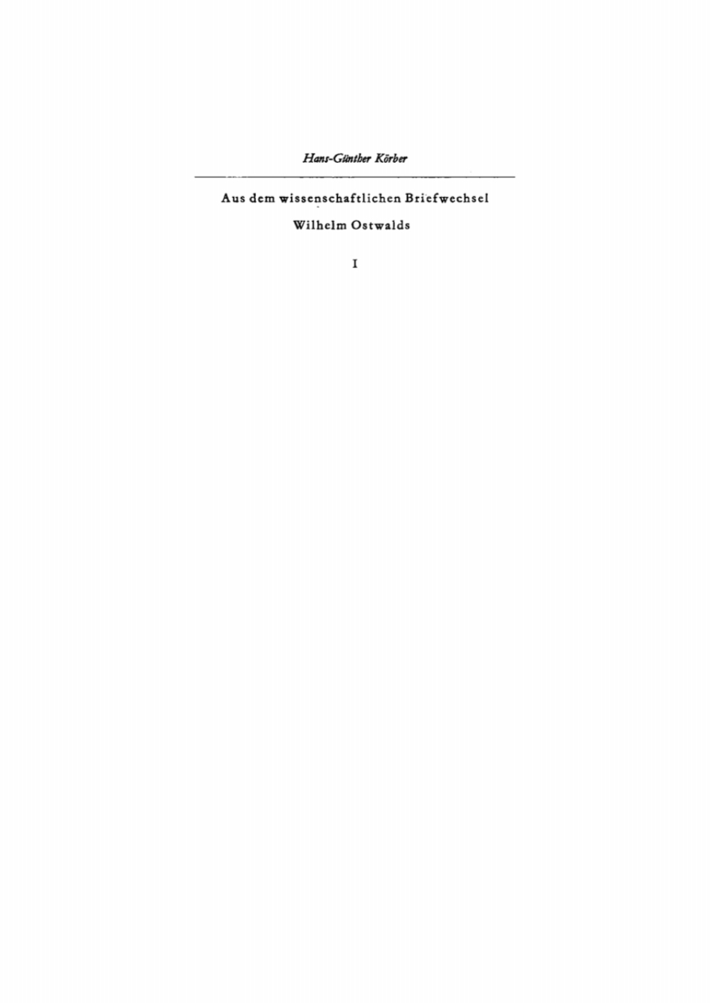 Briefwechsel mit Ludwig Boltzmann, Max Planck, Georg Helm und Josiah Willard Gibbs 1st Edition