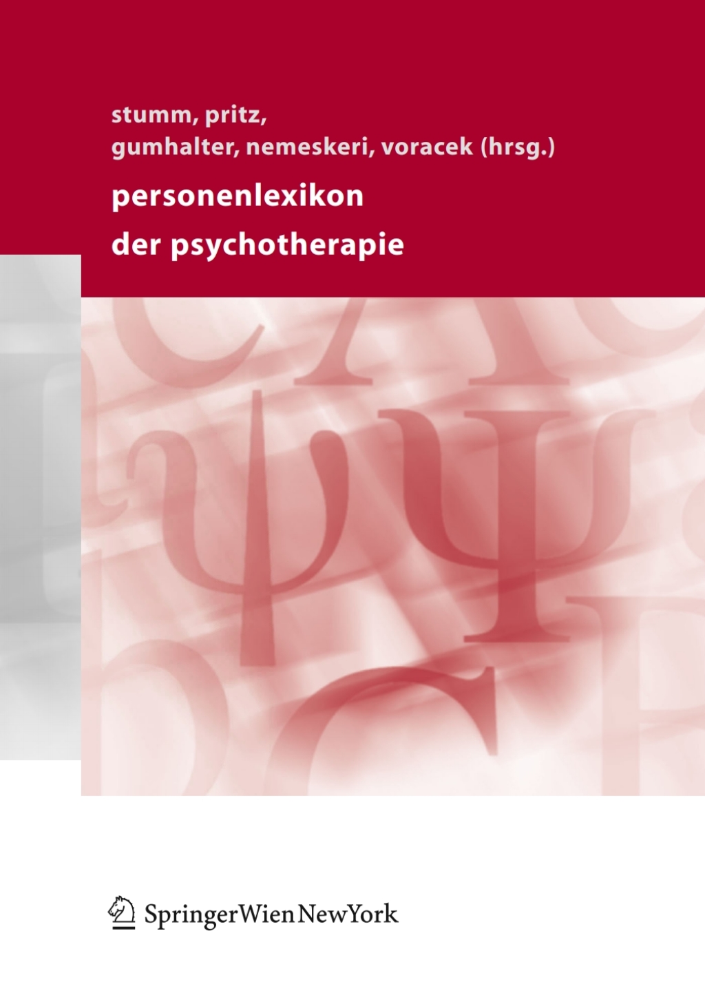 Personenlexikon der Psychotherapie 1st Edition