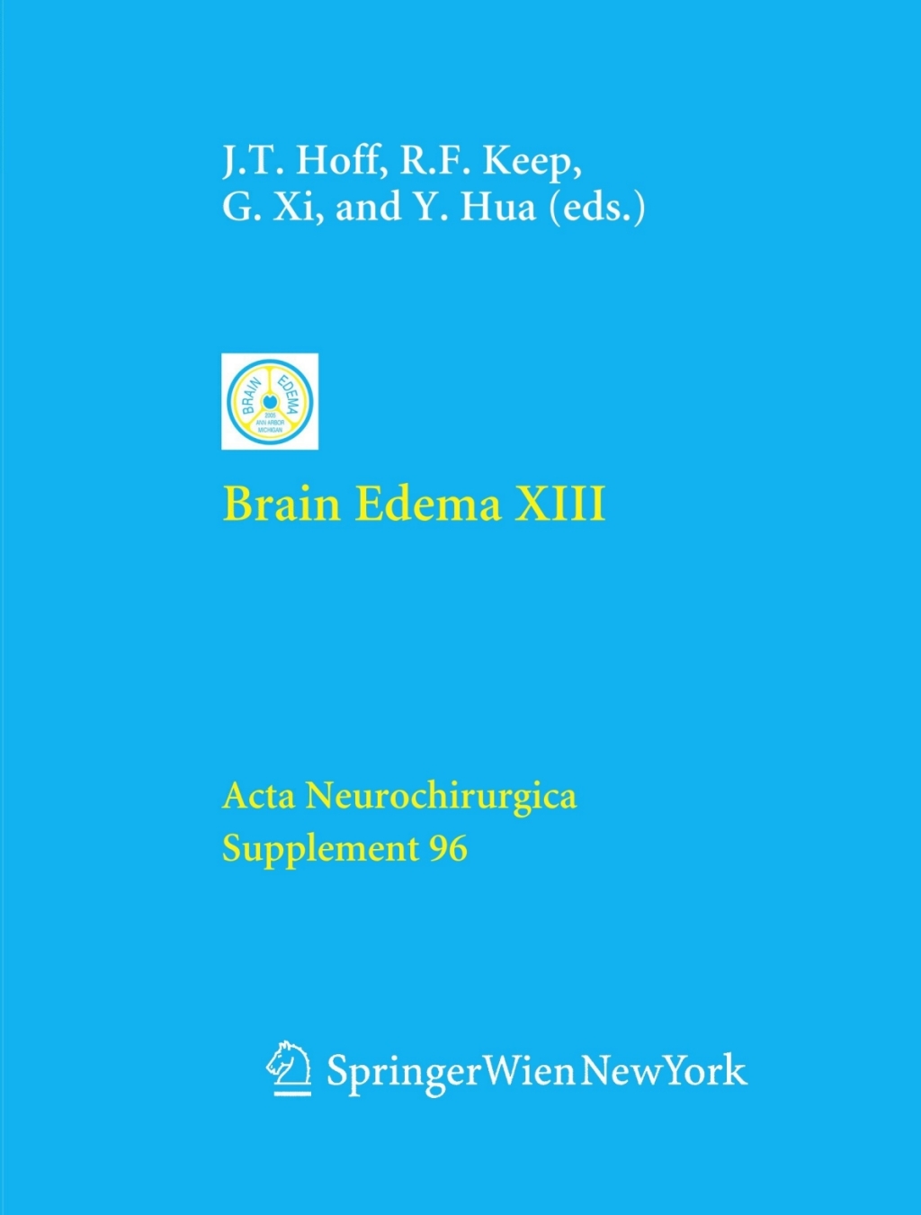 Brain Edema XIII 1st Edition