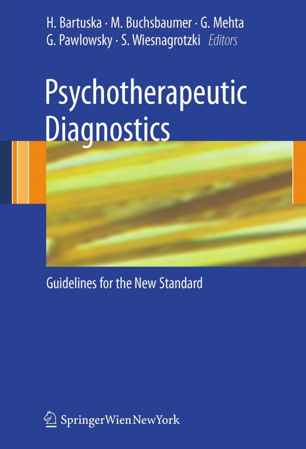 Psychotherapeutic Diagnostics Guidelines for the new standard 1st Edition