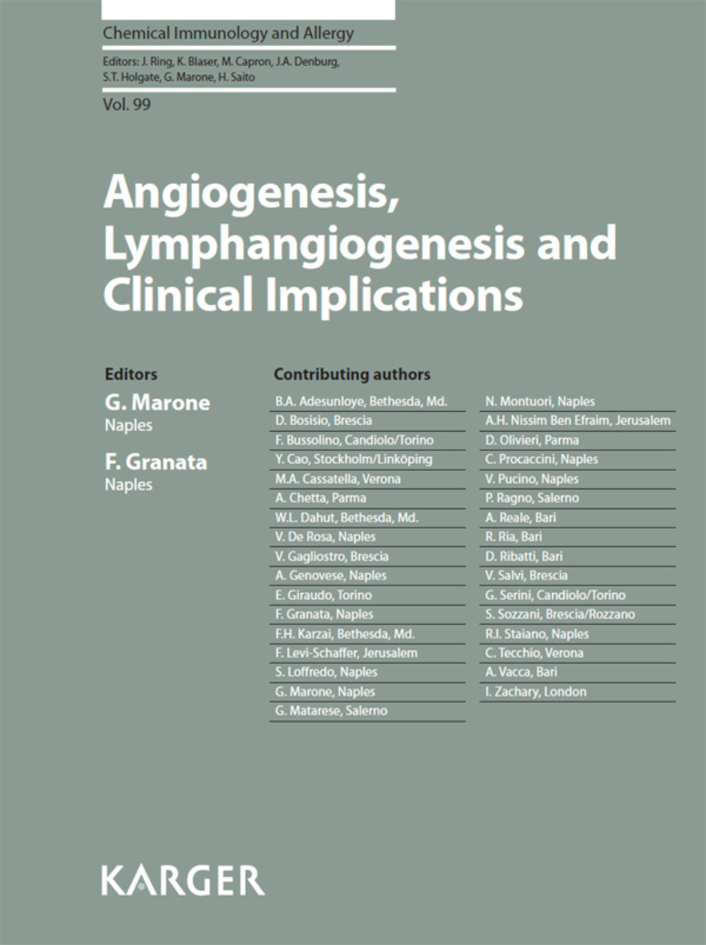 Angiogenesis, Lymphangiogenesis and Clinical Implications 1st Edition