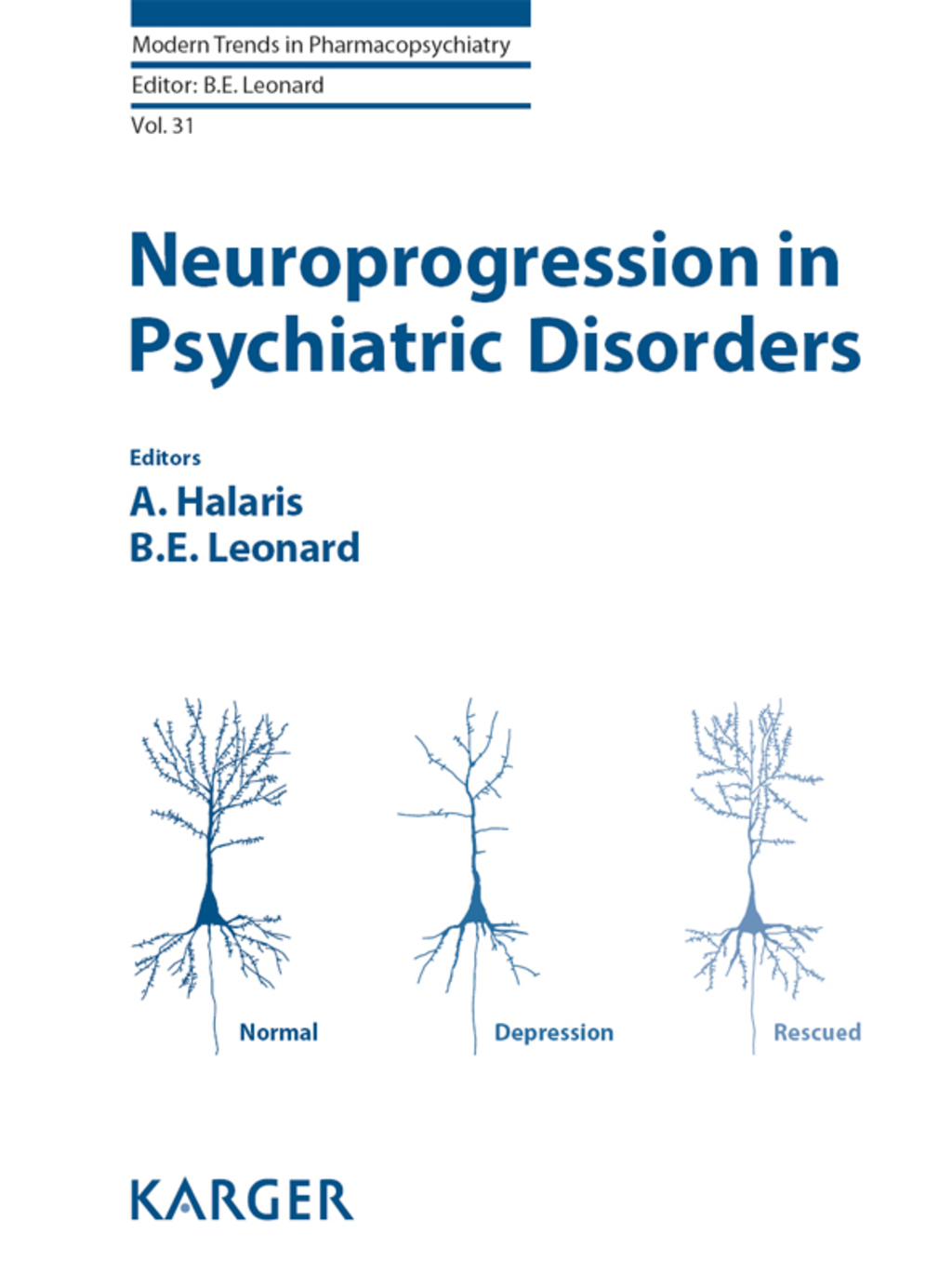 Neuroprogression in Psychiatric Disorders 1st Edition